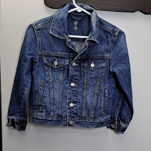 GAP Kids Dark Blue Jean Jacket Size M (8-9)
